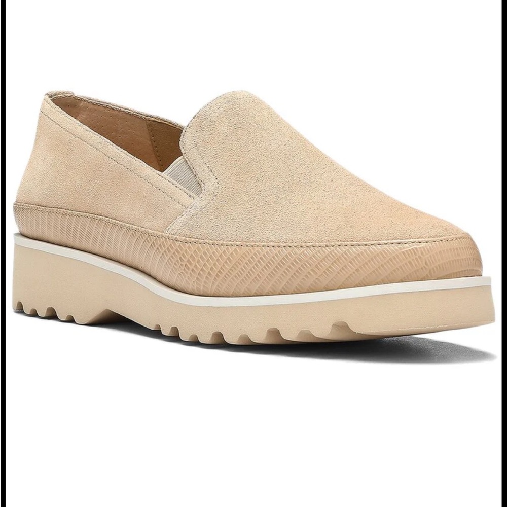 Donald Pliner Connercs‎ leather suede loafers NEW